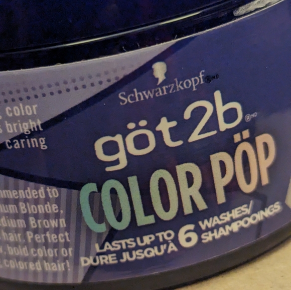 Got2b Color Pop Semi-Permanent Hair Color Mask,color Indigo (5.1 oz) - Picture 2 of 6